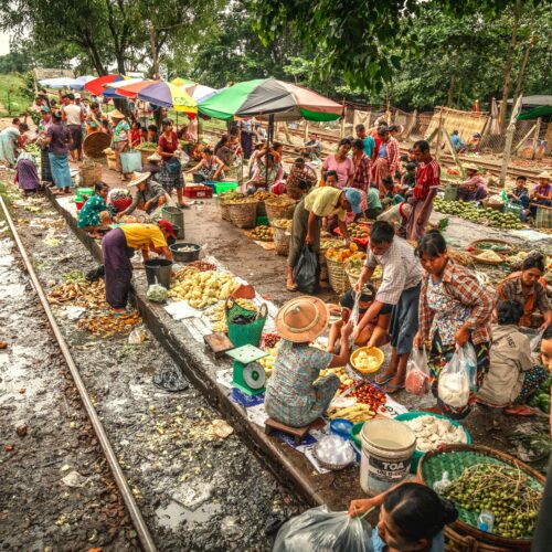 Myanmar - Train